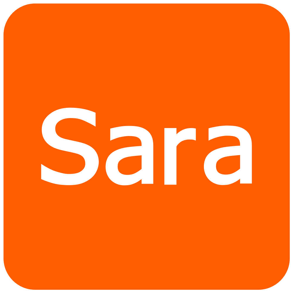 logo affilate program Saramart logo: Saramart